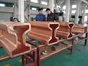 中国 カスタマイズされる標準的なHのビーム銅型の管の管は銅の長方形を大きさで分類します サプライヤー