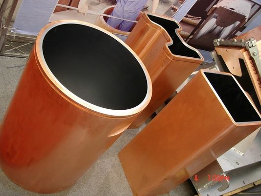 中国 金属の連続鋳造のクリスタライザーのための二重先を細くすることの銅型の管 サプライヤー