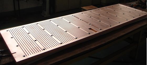 中国 ISOの証明の連続鋳造機械のための耐久性の銅型の版 サプライヤー
